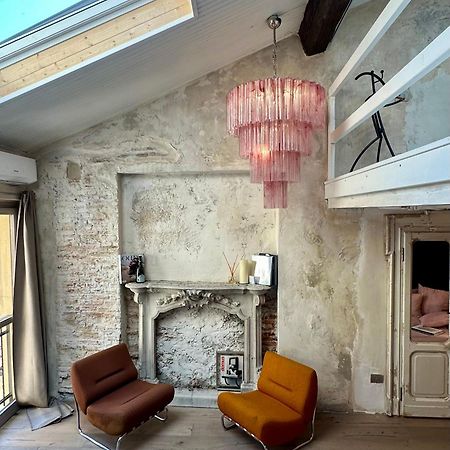Charming And Design Attic Loft Central Milan In Coolest Area Navigli Ticinese Exterior photo